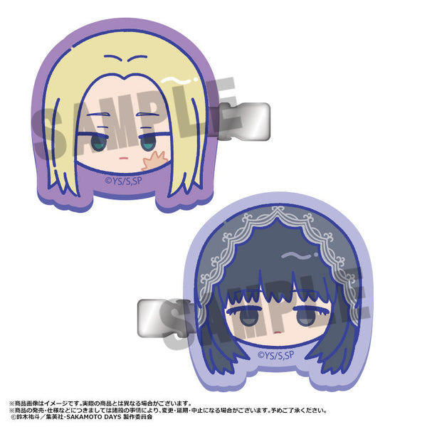 『SAKAMOTO DAYS』ゆるころフェイス ヘアクリップセット C(神々廻・大佛)